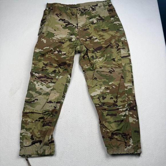 Trousers Extreme Cold Weather Gen III Wet Pants Mens 38x28 Camo Army Nylon